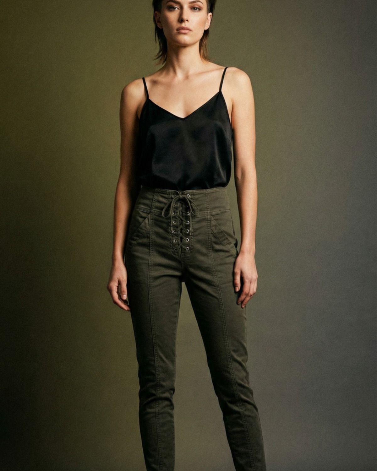 A.L.C high waisted corset pants